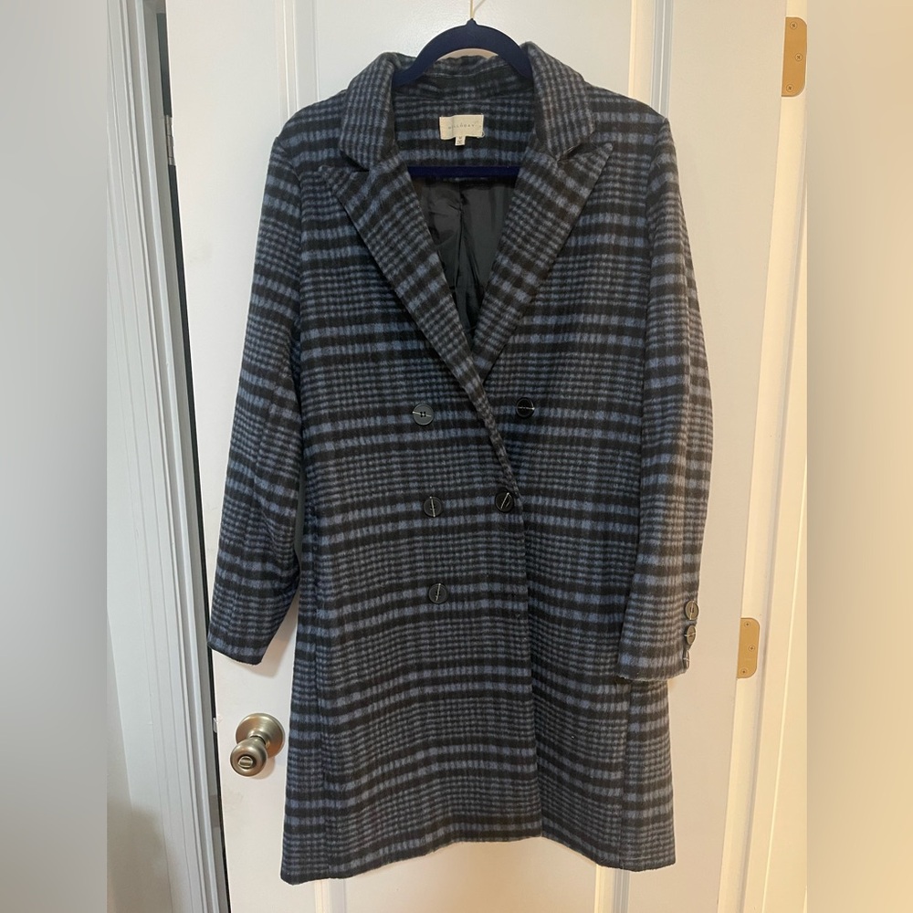 Melloday Plaid Coat (M)